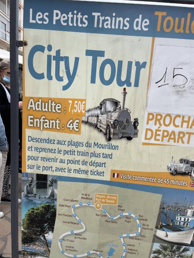 Appartement Mignon Calme Douillet Ascenseur Clim Etage Eleve Proche Parking Et Toutes Commodites Au Coeur Du Toulon Historique 外观 照片